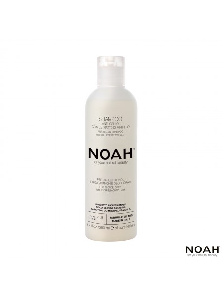 Geltonus atspalvius neutralizuojantis šampūnas, Noah, 250ml